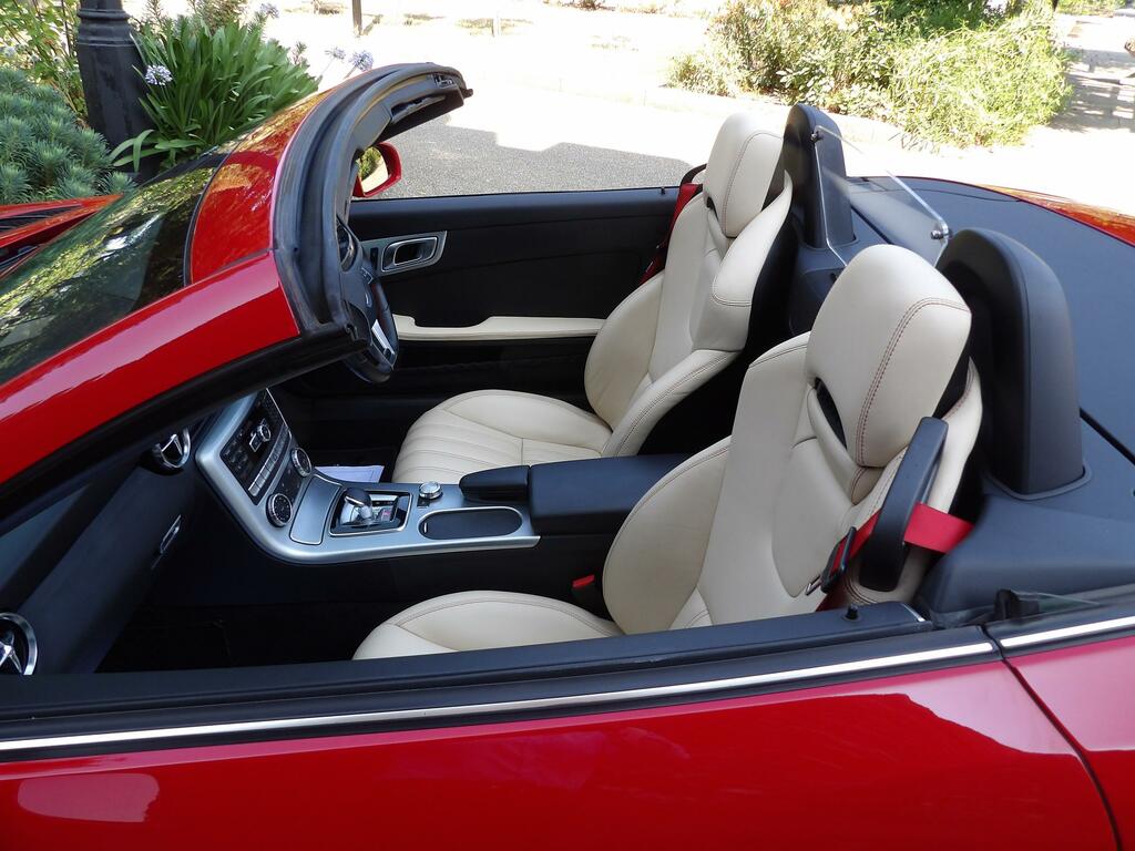 Mercedes-Benz SLK 2.1 Slk250d Amg Sport Convertible G-tro Red #4
