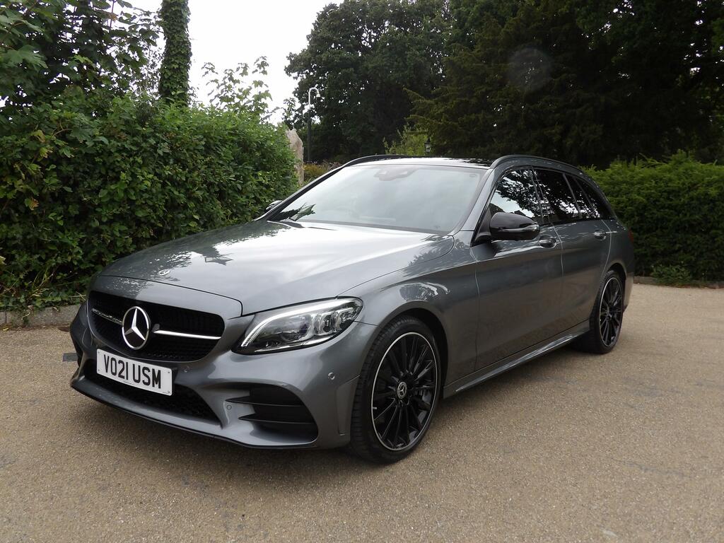 Mercedes-Benz C Class 1.5 C200 Mhev Amg Line Night Edition Premium Plus Grey