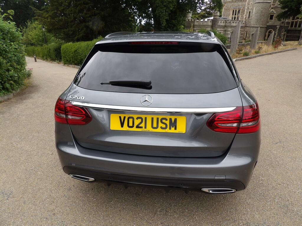 Mercedes-Benz C Class 1.5 C200 Mhev Amg Line Night Edition Premium Plus Grey #6