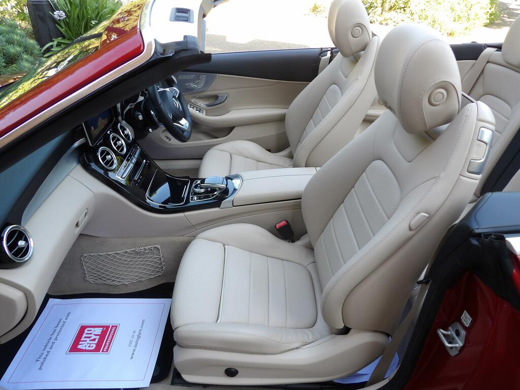 Mercedes-Benz C Class 2.1 C250d Amg Line Premium Plus Cabriolet Di Red #3