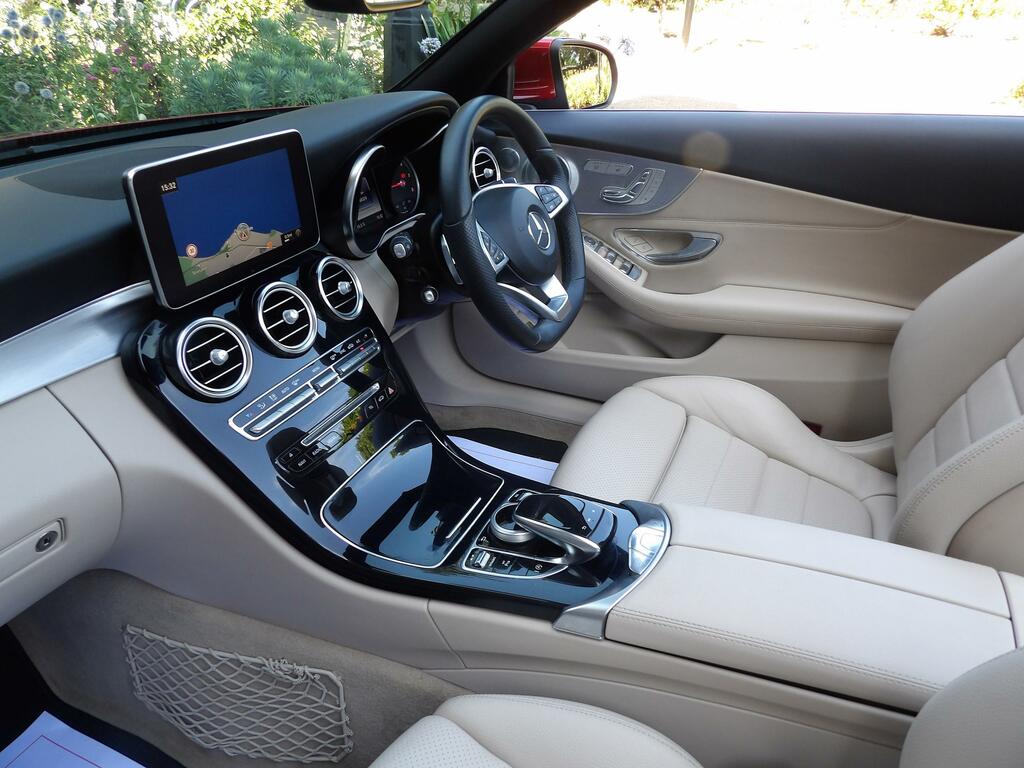 Mercedes-Benz C Class 2.1 C250d Amg Line Premium Plus Cabriolet Di Red #5