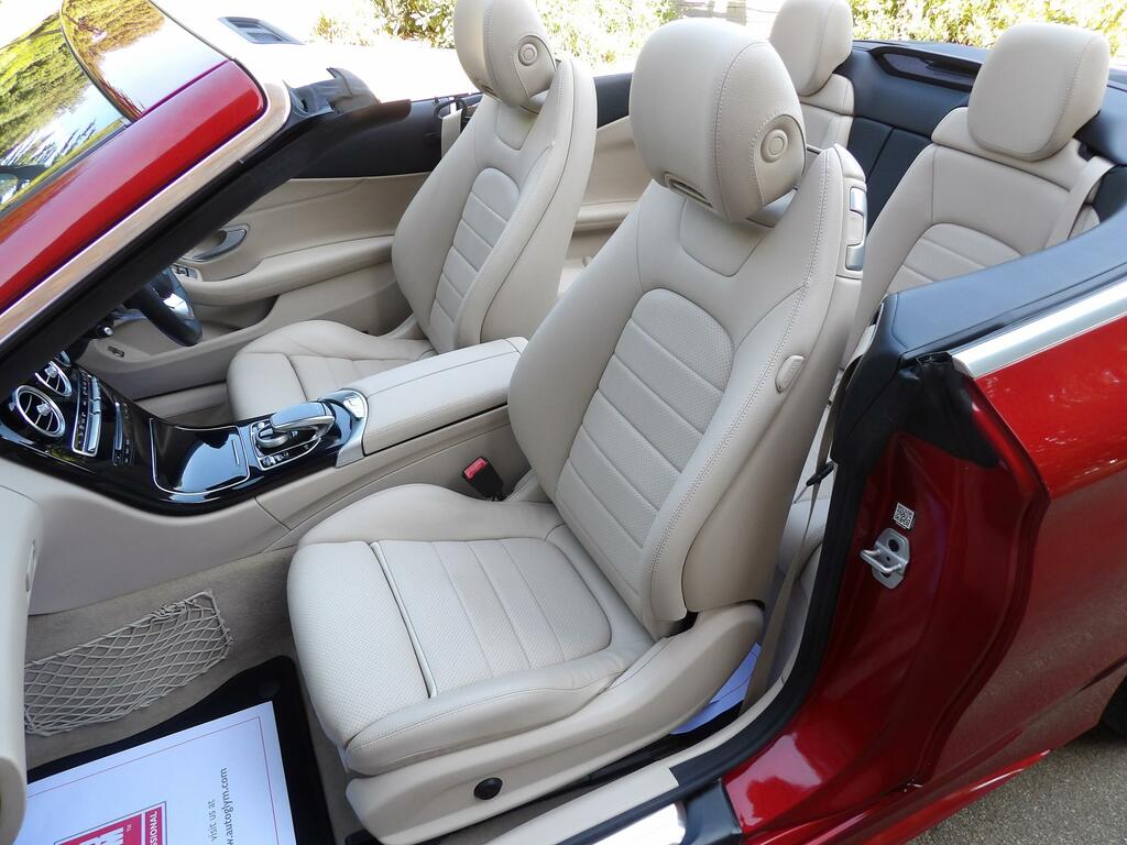 Mercedes-Benz C Class 2.1 C250d Amg Line Premium Plus Cabriolet Di Red #2