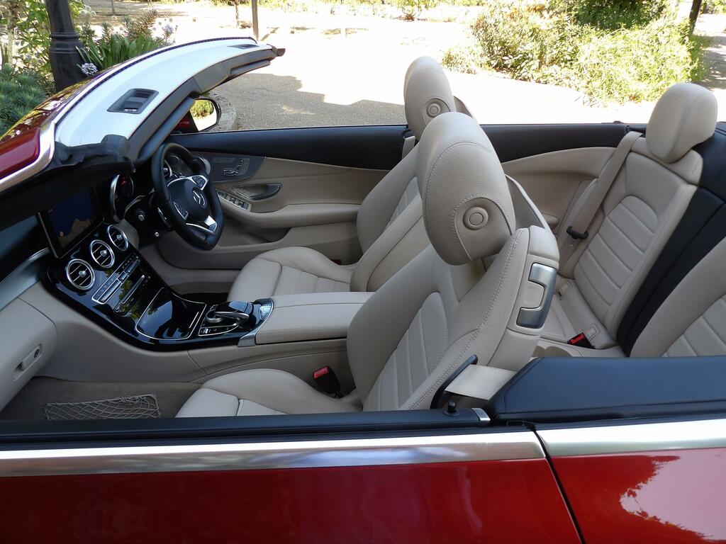 Mercedes-Benz C Class 2.1 C250d Amg Line Premium Plus Cabriolet Di Red #4
