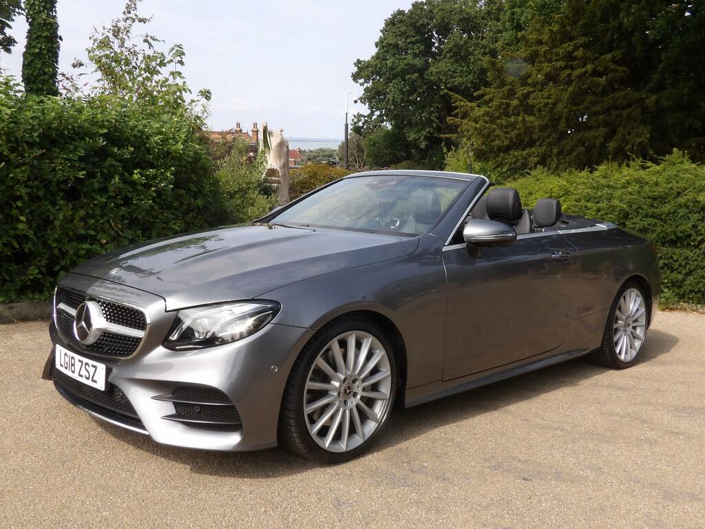 Mercedes-Benz E Class 2.0 E300 Amg Line Premium Plus Cabriolet Pet Grey