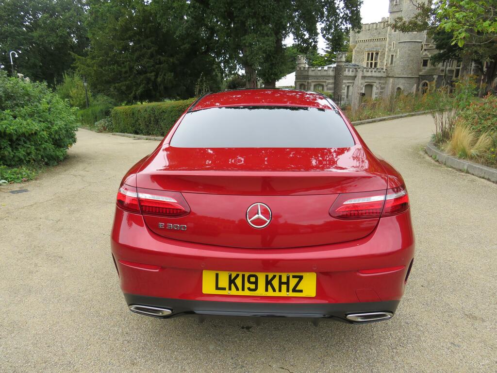 Mercedes-Benz E Class 2.0 E300 Gpf Amg Line Coupe G-tronic E Red #6