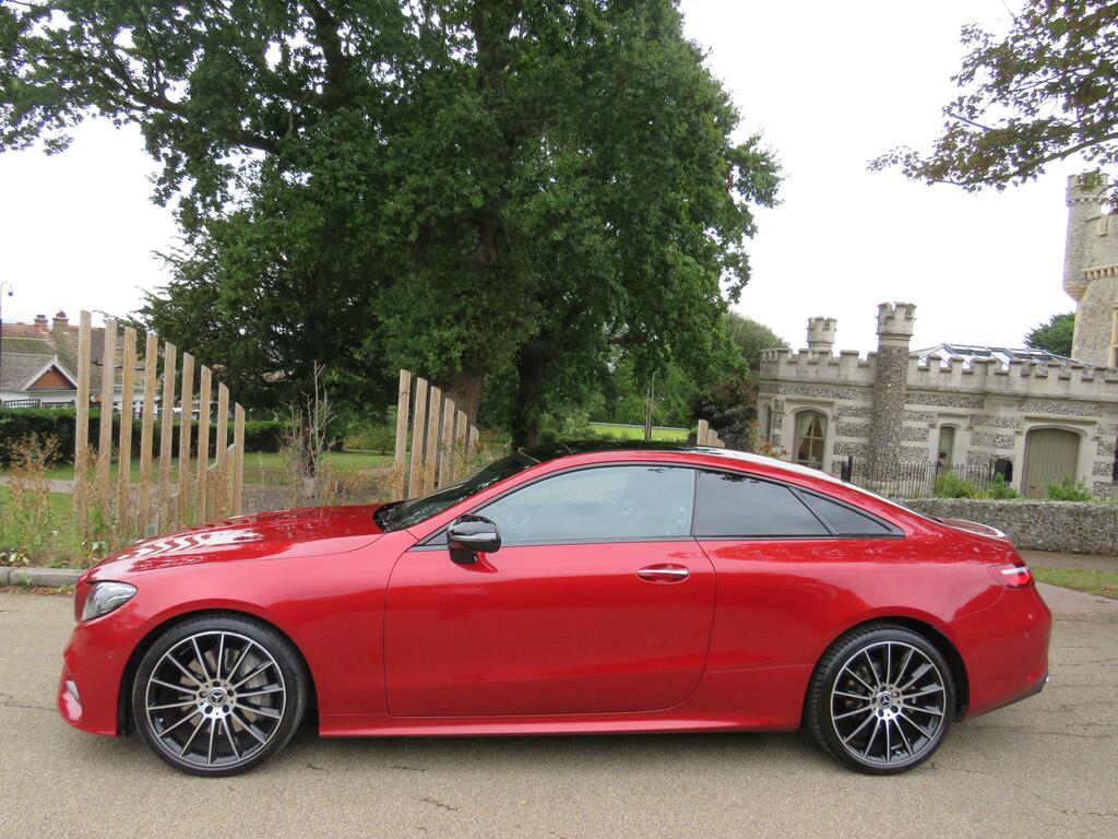 Mercedes-Benz E Class 2.0 E300 Gpf Amg Line Coupe G-tronic E Red #3