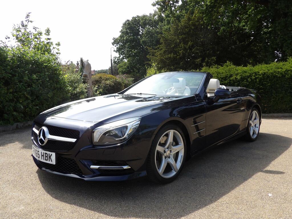 Mercedes-Benz SL Class 3.0 Sl400 Amg Sport Convertible G-troni Blue