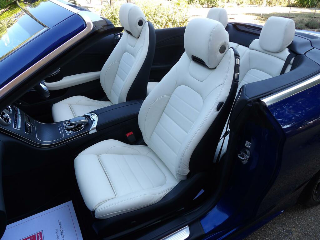 Mercedes-Benz C Class 1.5 C200 Mhev Amg Line Edition Premium Cabriolet Blue #2