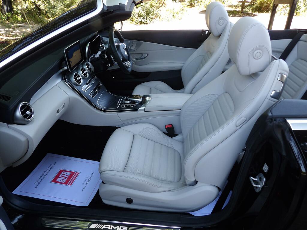 Mercedes-Benz C Class 3.0 C43 V6 Amg Premium Plus Cabriolet Black #4