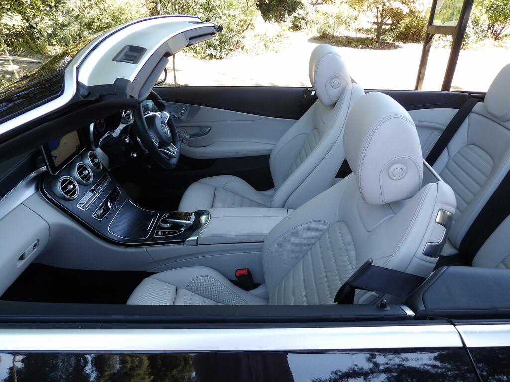 Mercedes-Benz C Class 3.0 C43 V6 Amg Premium Plus Cabriolet Black #3