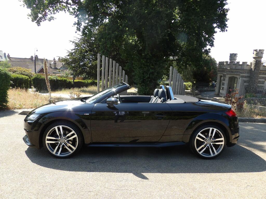 Audi TT 1.8 Tfsi S Line Roadster Euro 6 Black #3