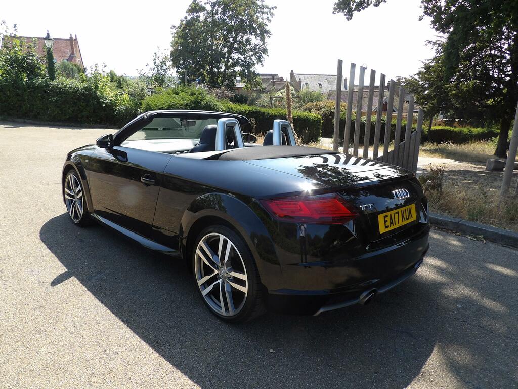 Audi TT 1.8 Tfsi S Line Roadster Euro 6 Black #5