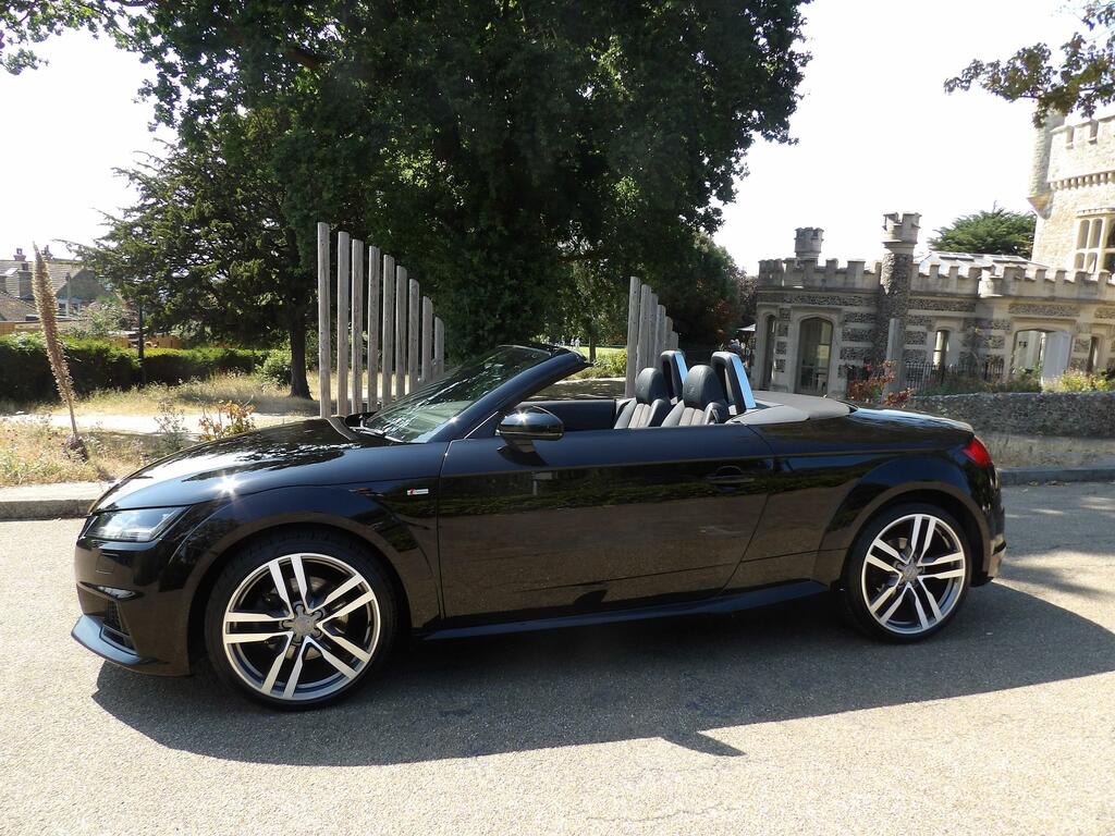 Audi TT 1.8 Tfsi S Line Roadster Euro 6 Black #2