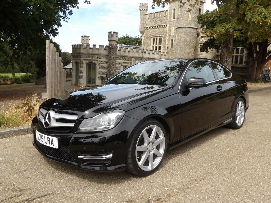 Mercedes-Benz C Class 1.6 C180 Amg Sport Edition Coupe G-tron Black