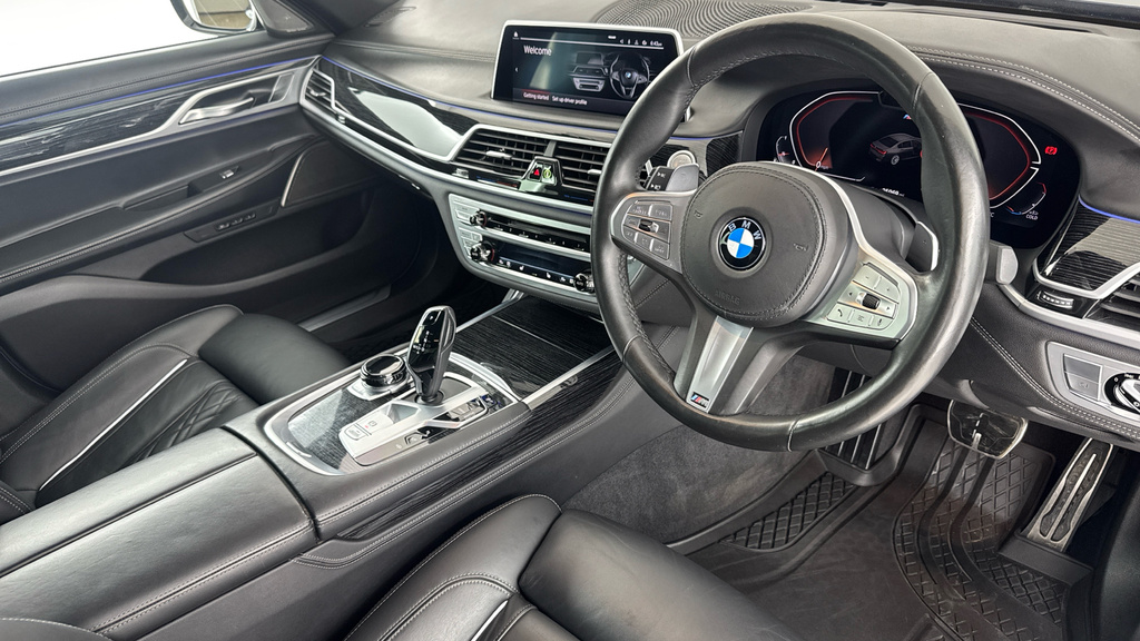 BMW 7 Series 740Ld Xdrive M Sport Saloon Blue #6