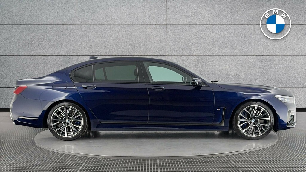 BMW 7 Series 740Ld Xdrive M Sport Saloon Blue #3