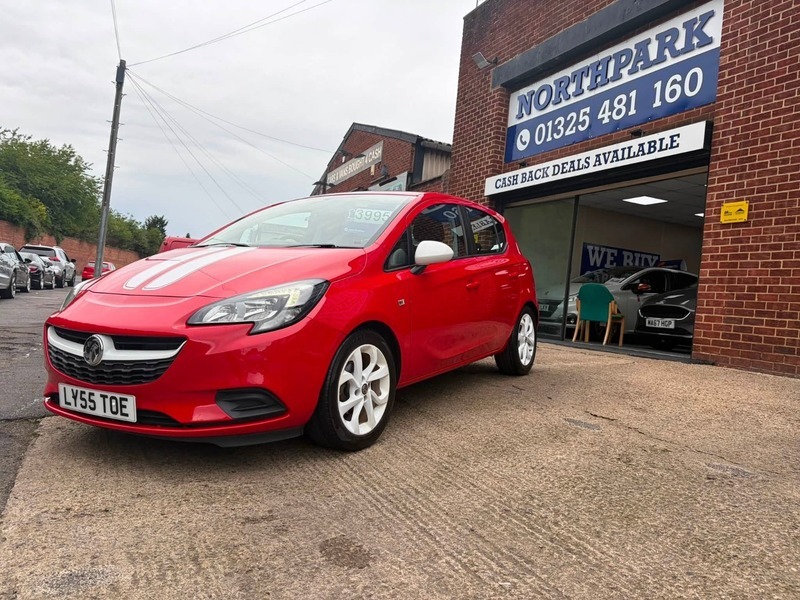 Vauxhall Corsa Sting Red
