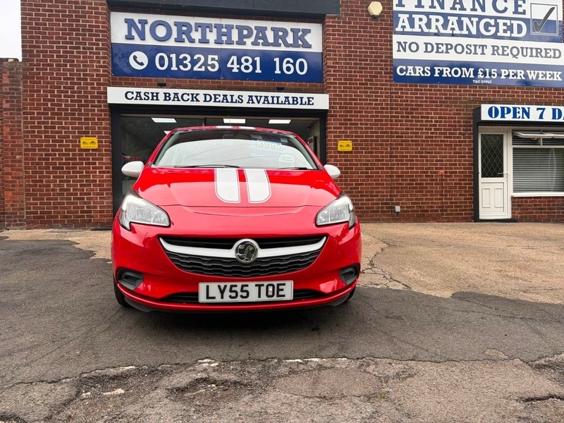 Vauxhall Corsa Sting Red #2