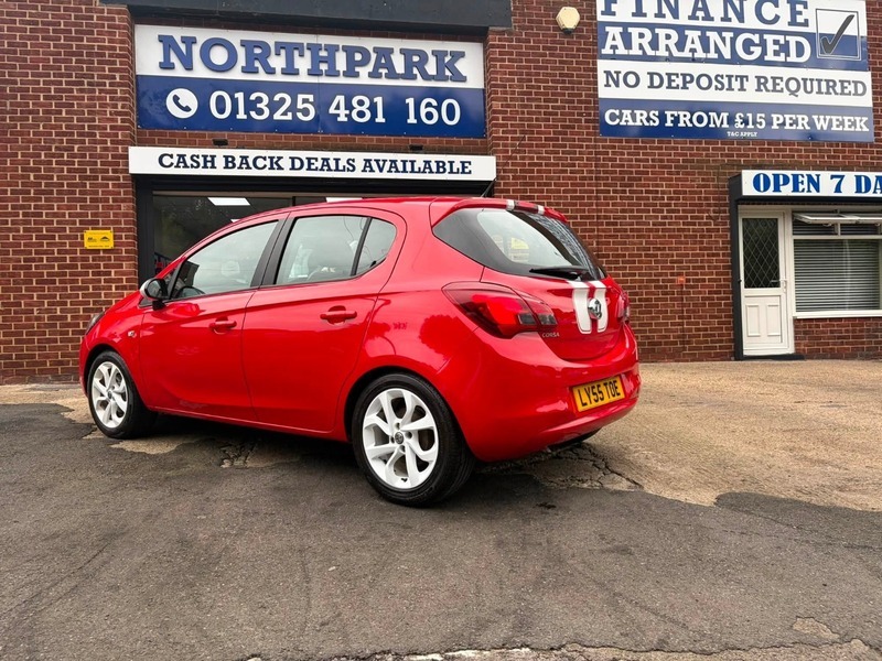 Vauxhall Corsa Sting Red #6