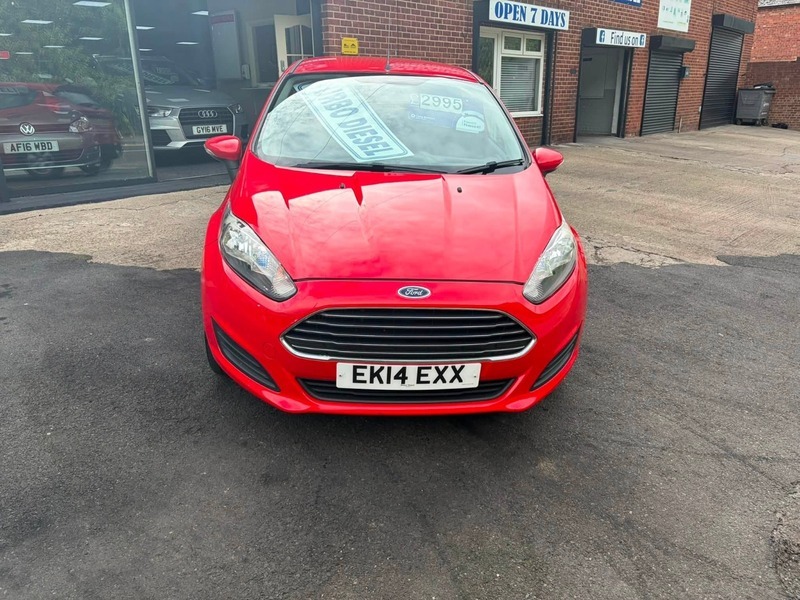 Ford Fiesta Style Econetic Tdci Red