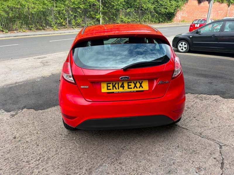 Ford Fiesta Style Econetic Tdci Red #4