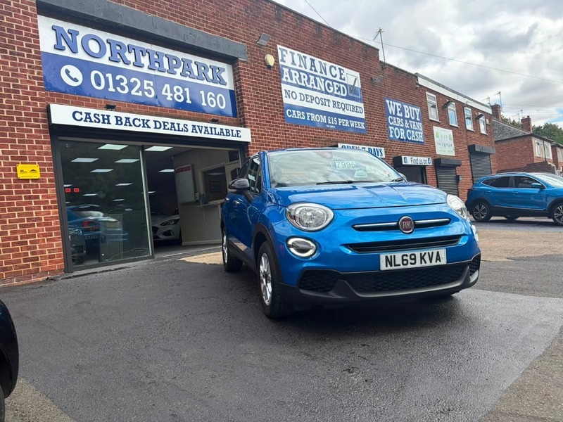 Fiat 500X Urban Blue #3