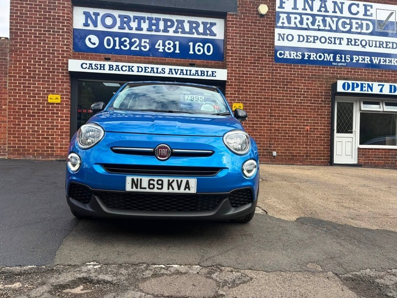 Fiat 500X Urban Blue #2
