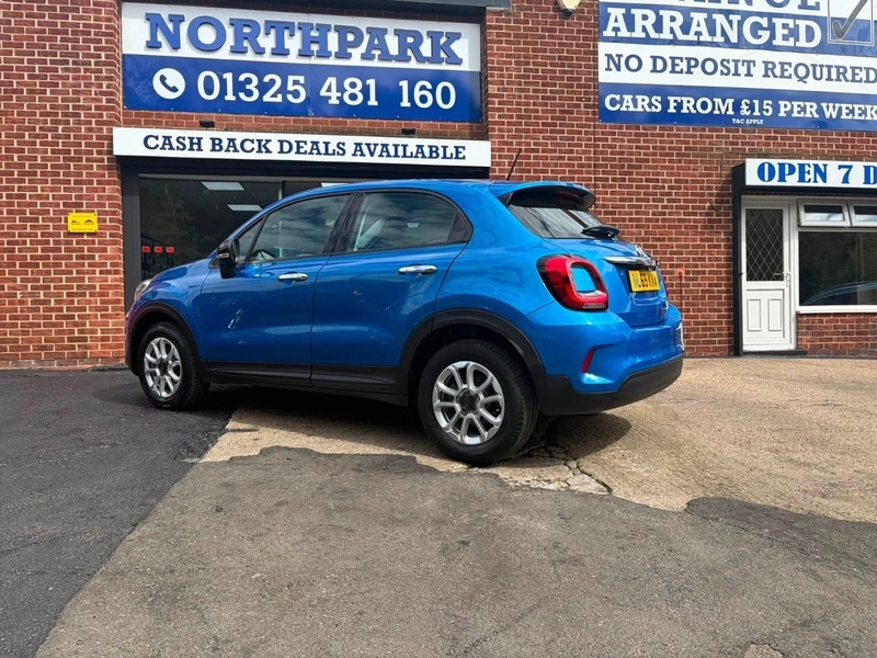 Fiat 500X Urban Blue #6