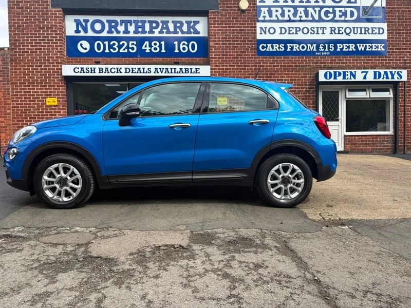 Fiat 500X Urban Blue #4