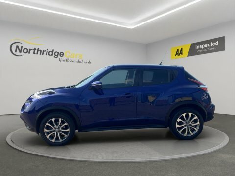 Nissan Juke 1.2 Dig-t Tekna Blue #3