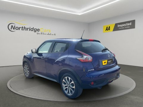 Nissan Juke 1.2 Dig-t Tekna Blue #4