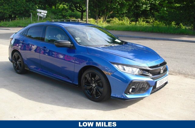 Honda Civic Hatchback Blue