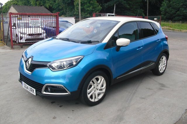 Renault Captur Suv SG14XRK Blue #4