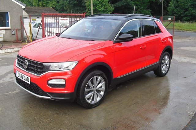 Volkswagen T-Roc Suv DA18DAO Red #4