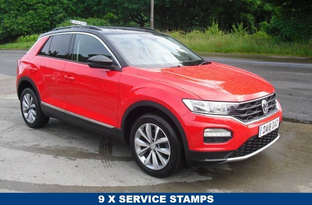 Volkswagen T-Roc Suv Red