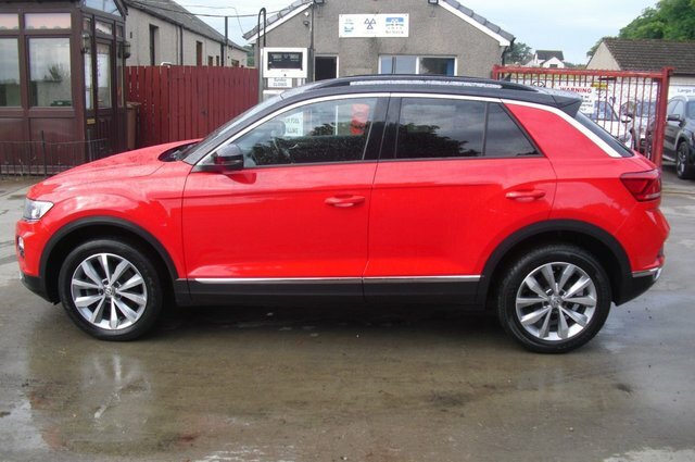 Volkswagen T-Roc Suv DA18DAO Red #5