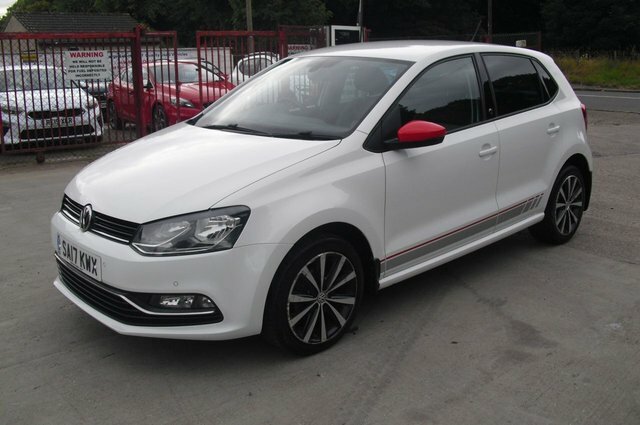 Volkswagen Polo Hatchback White #5