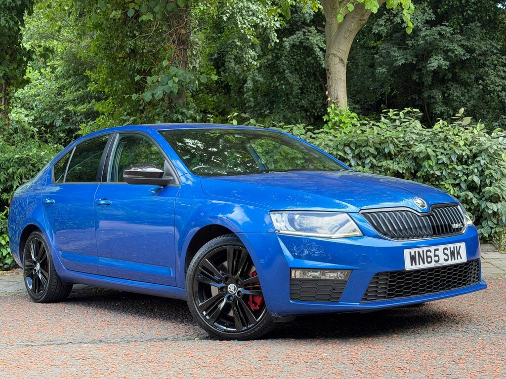Skoda Octavia 2.0 Tdi Vrs Euro 6 Ss Snav WN65SWK Blue #3