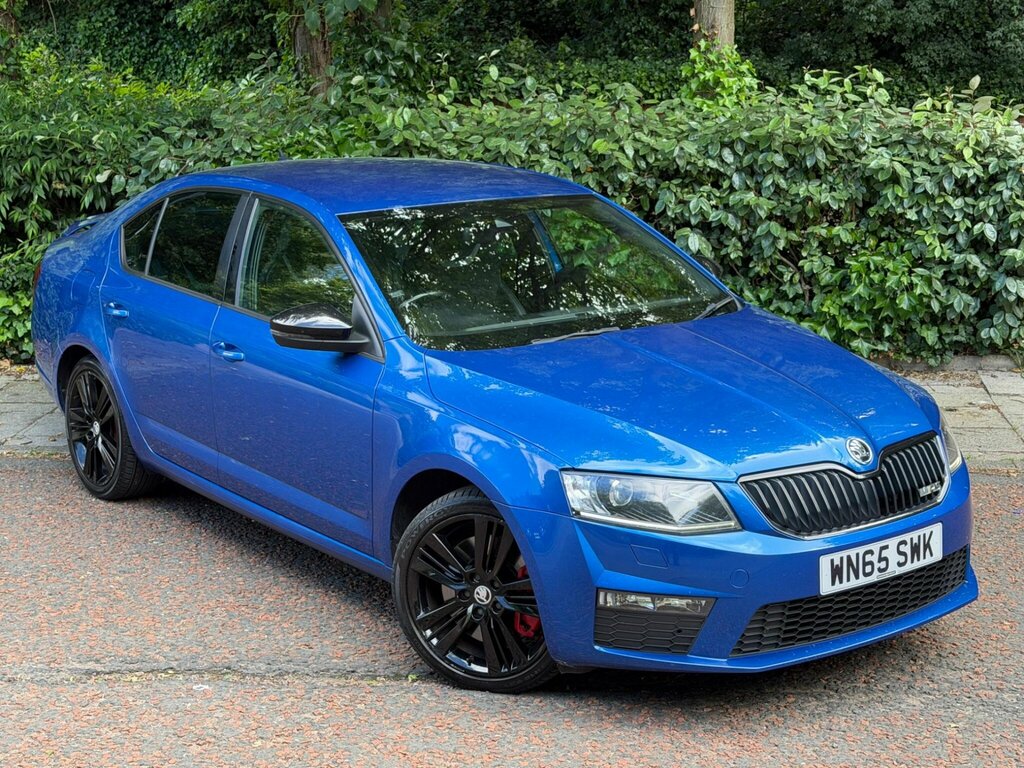 Skoda Octavia 2.0 Tdi Vrs Euro 6 Ss Snav WN65SWK Blue #4