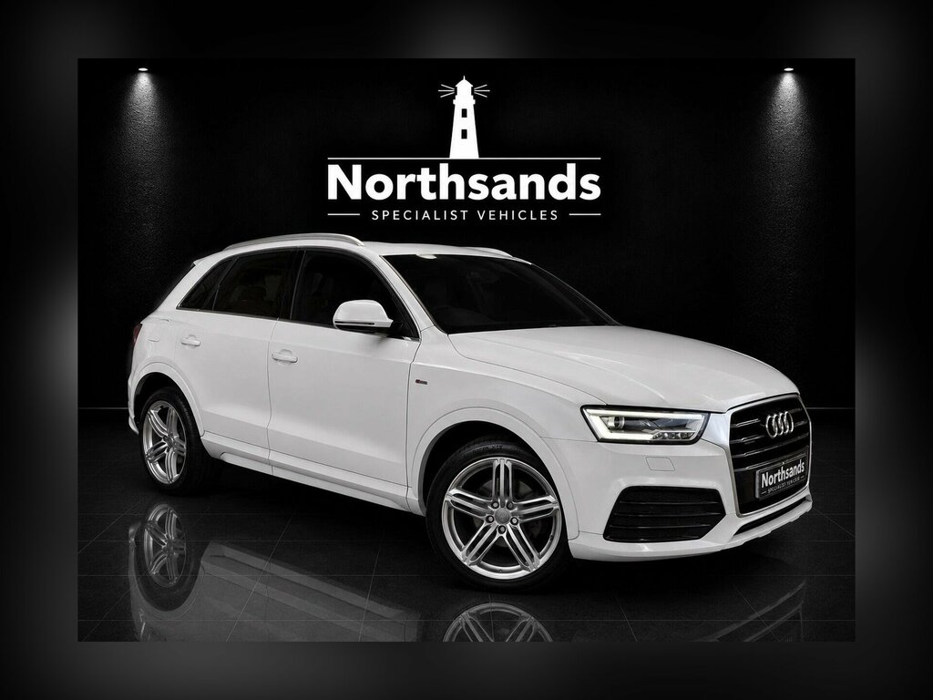 Audi Q3 2.0 Tdi S Line Plus Quattro Euro 6 Ss White