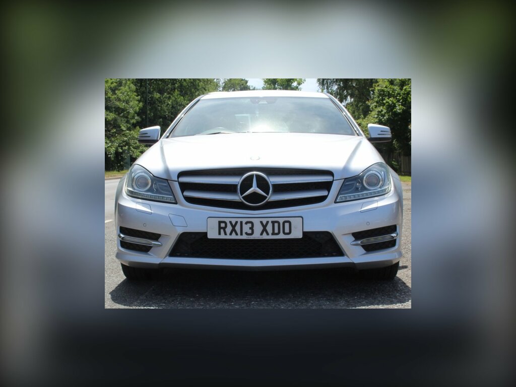 Mercedes-Benz C Class 2.1 C220 Cdi Blueefficiency Amg Sport Coupe Di Silver