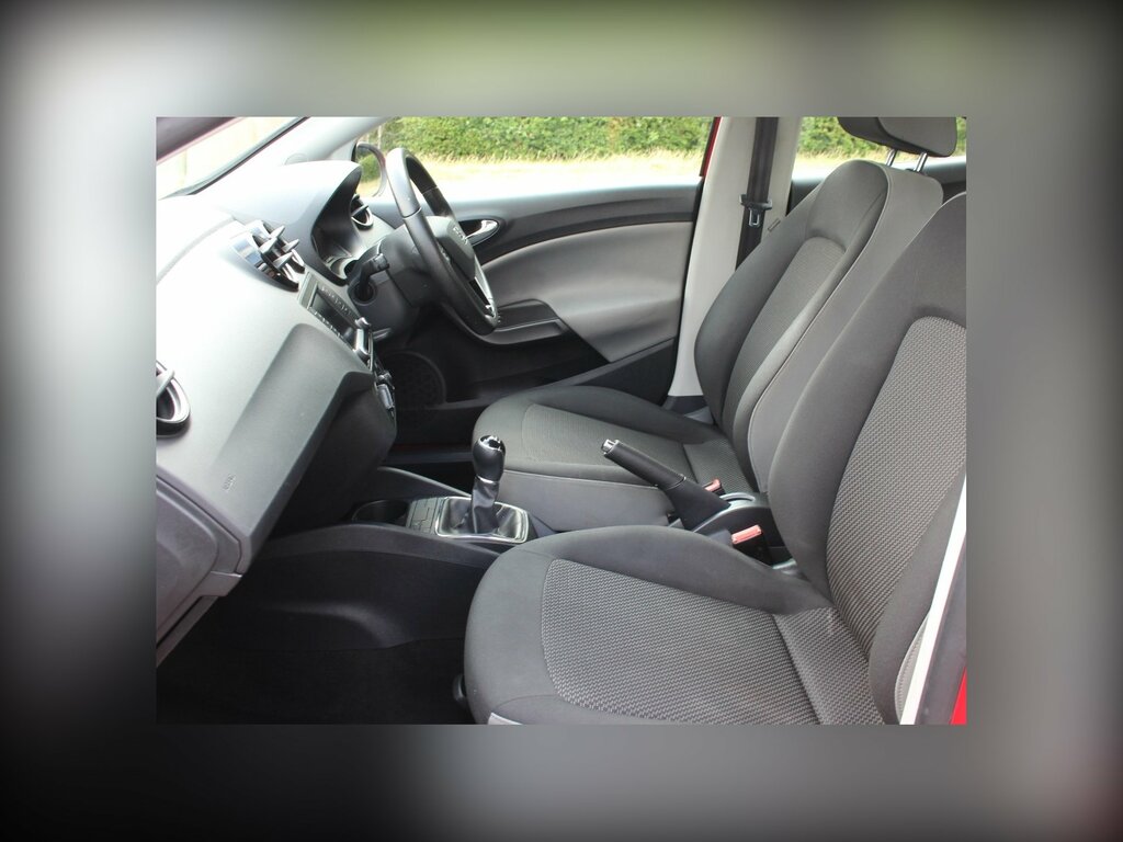 Seat Ibiza 1.0 Se Hatchback Euro 6 75 Ps CP17KBU Red #5
