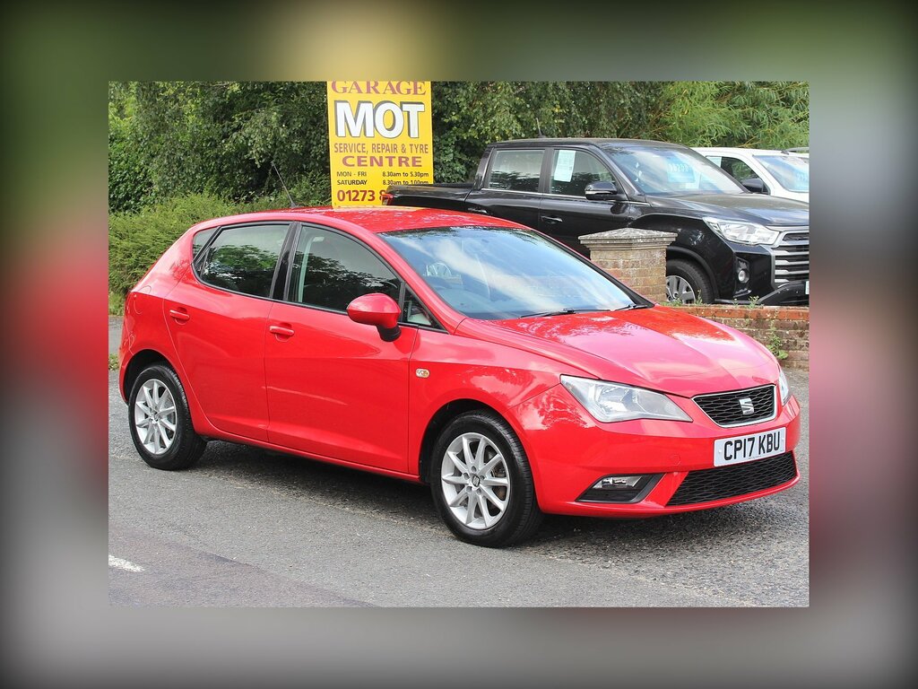 Seat Ibiza 1.0 Se Hatchback Euro 6 75 Ps CP17KBU Red #3