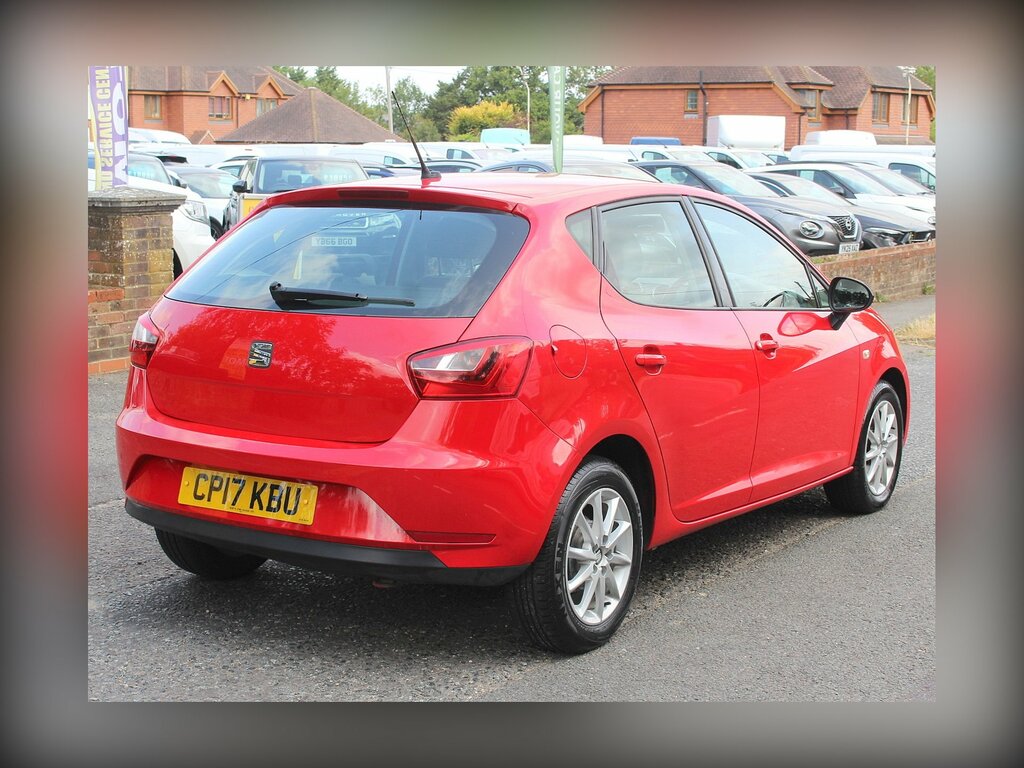 Seat Ibiza 1.0 Se Hatchback Euro 6 75 Ps CP17KBU Red #4