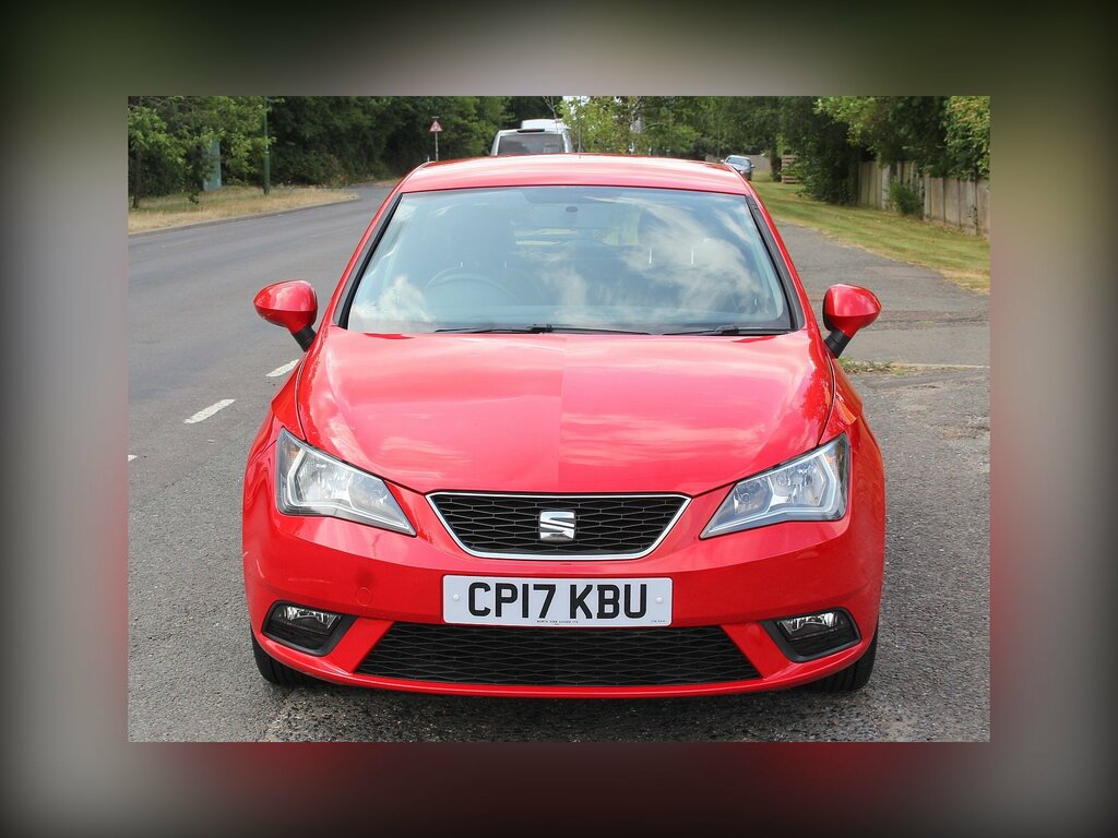Seat Ibiza 1.0 Se Hatchback Euro 6 75 Ps CP17KBU Red #6