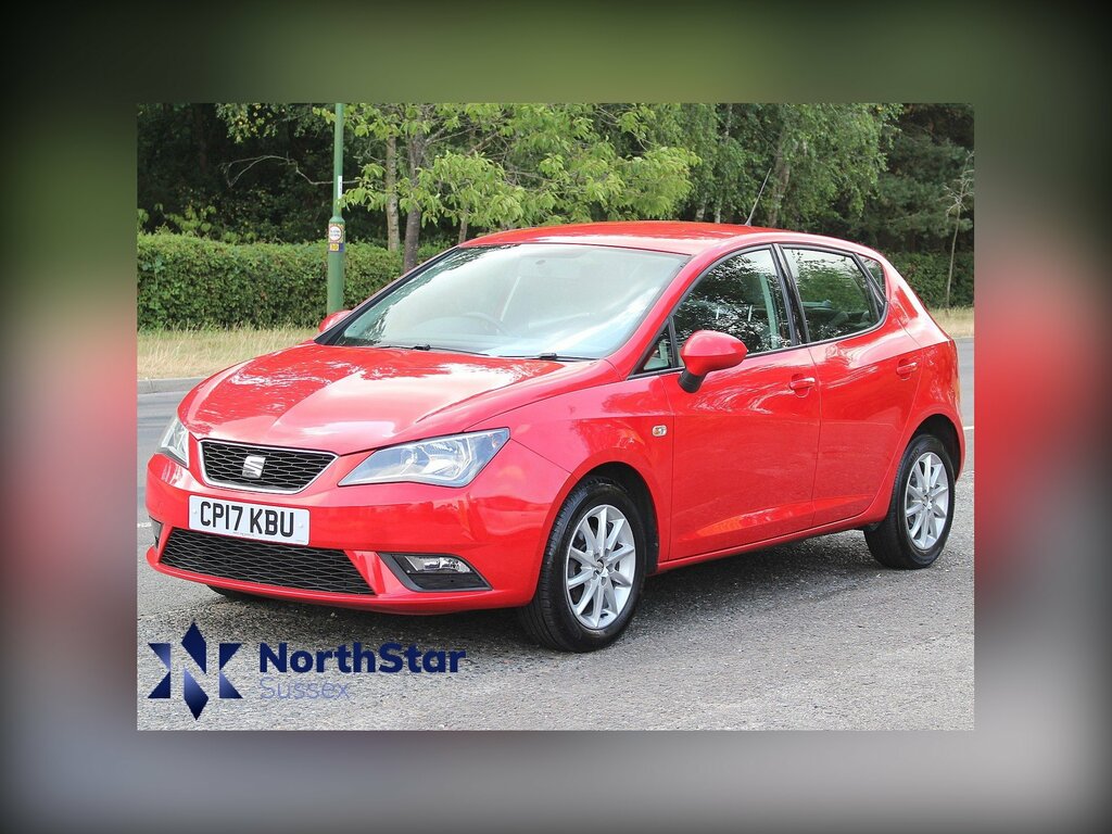 Seat Ibiza 1.0 Se Hatchback Euro 6 75 Ps Red