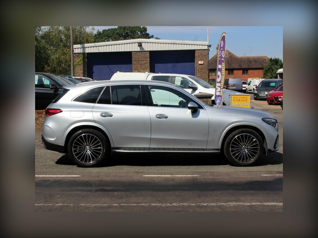 Mercedes-Benz GLC Class 2.0 Glc300dh Mhev Amg Line Premium Plus Suv Silver #5