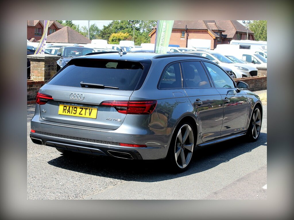 Audi A4 Avant 2.0 Tfsi 40 Black Edition Estate S Tron Grey #2