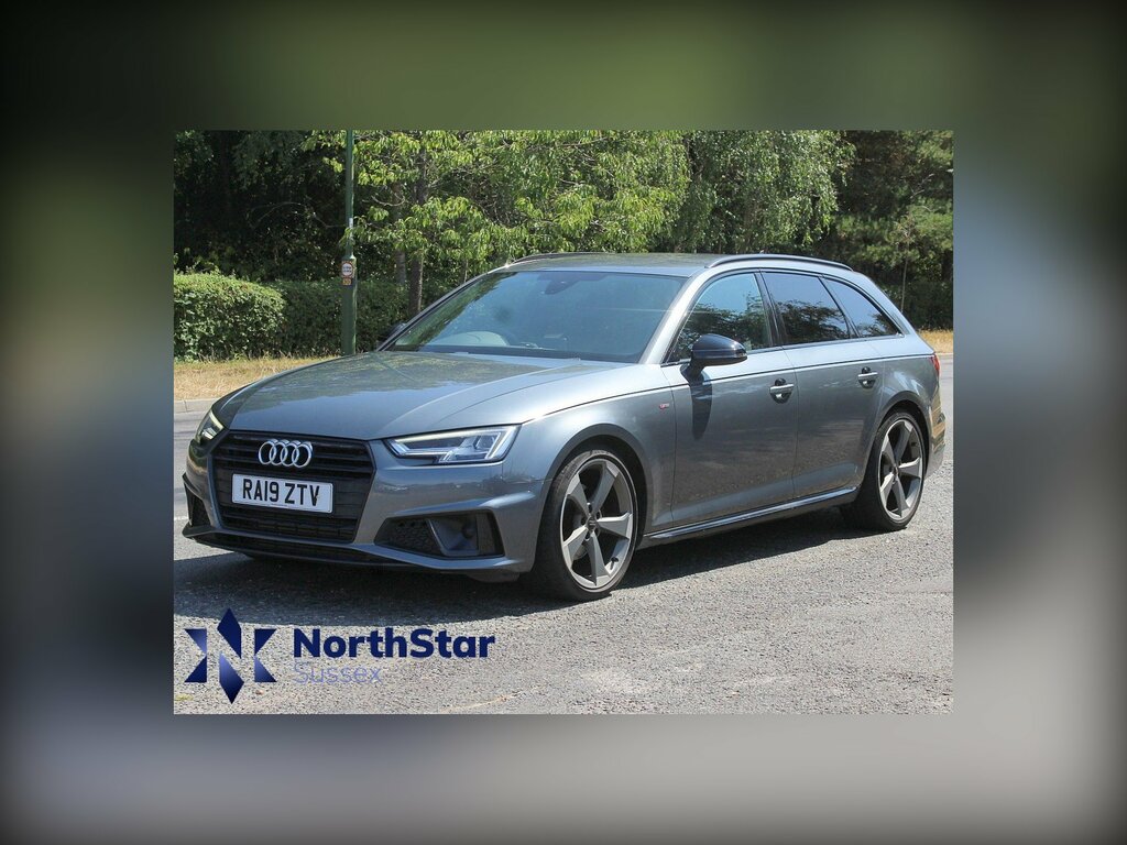 Audi A4 Avant 2.0 Tfsi 40 Black Edition Estate S Tron Grey