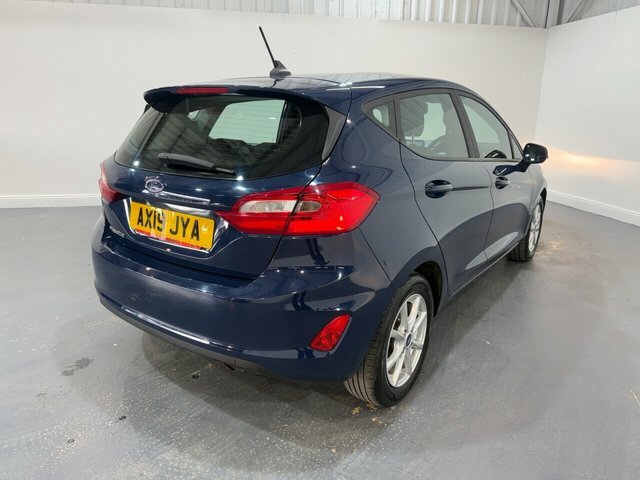 Ford Fiesta 1.1 Ti-vct Zetec Hatchback Euro AX19JYA Blue #6